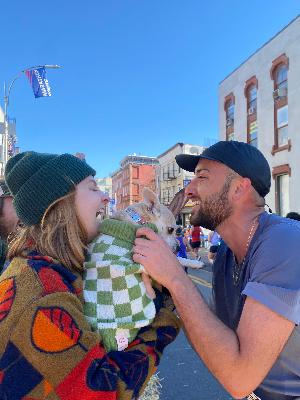 2024 NYC Marathon with Brittany and Petunia (my