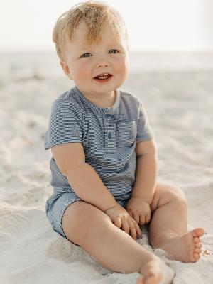 Will at the beach, May 2024